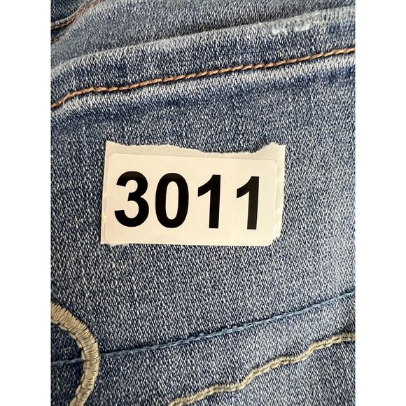 American Eagle Outfitters Women's Jegging Jeans Destructed Distressed Size 10 R - Picture 11 of 11